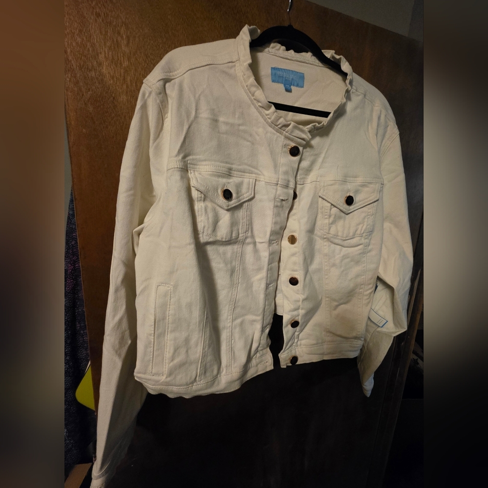 DRAPER JAMES 3X NWT DENIM JACKET